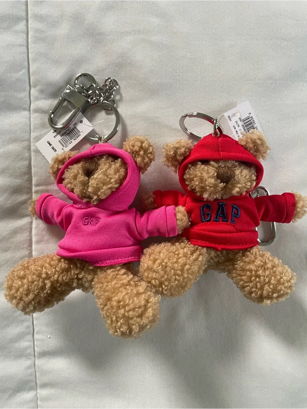 GAP Brannan Bear Hoodie Bag Chain x2